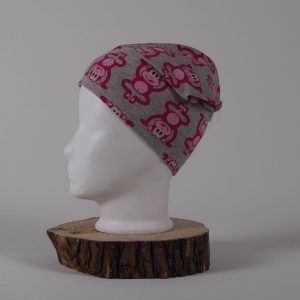 Beanie mit Affen, Jersey