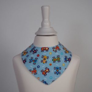 Halstuch Rennauto, Jersey mit Molton