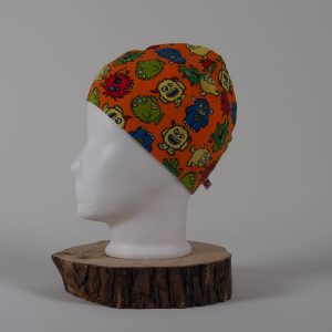 Mütze Monster, orange, Jersey