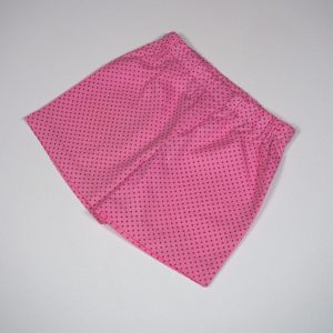 kurze Baumwoll-Hose, Punkte rosa