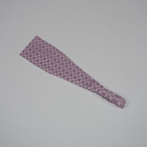 Haarband Baumwolle, Blumen rosa