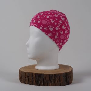 Mütze Pfoten, rosa