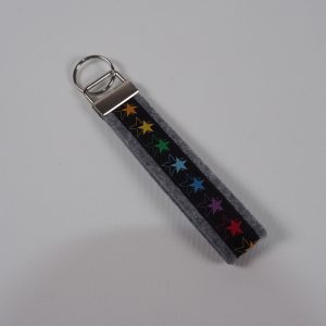 Schlüsselanhänger bunte Sterne