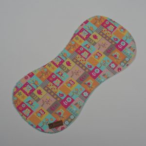 Spucktuch mit Tiermotiv, türkis