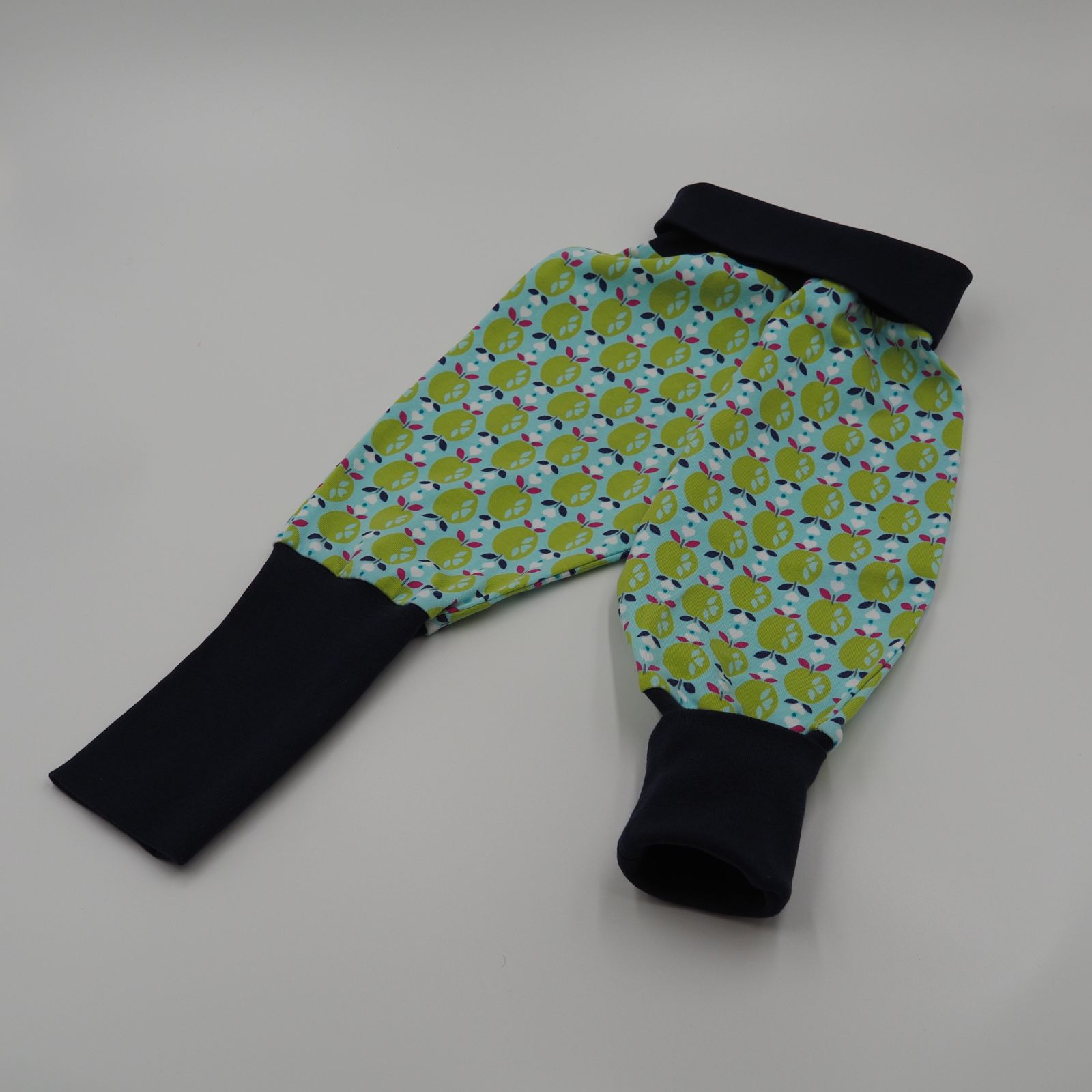 Pumphose Apfel türkis/apfelgrün, Jersey