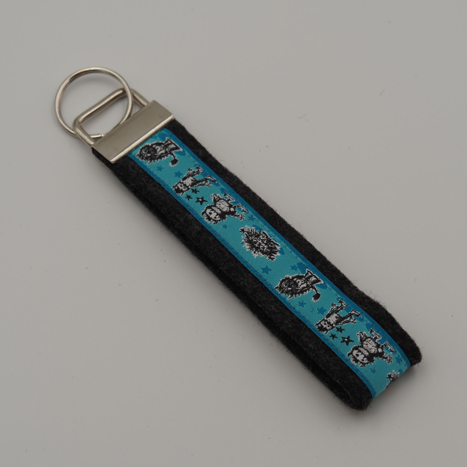 Schlüsselanhänger Monster 4, anthrazit